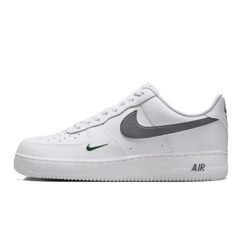 Men's Nike Air Force 1 07' Tech ESS White/Cool Grey-Fir (IX0349 100)