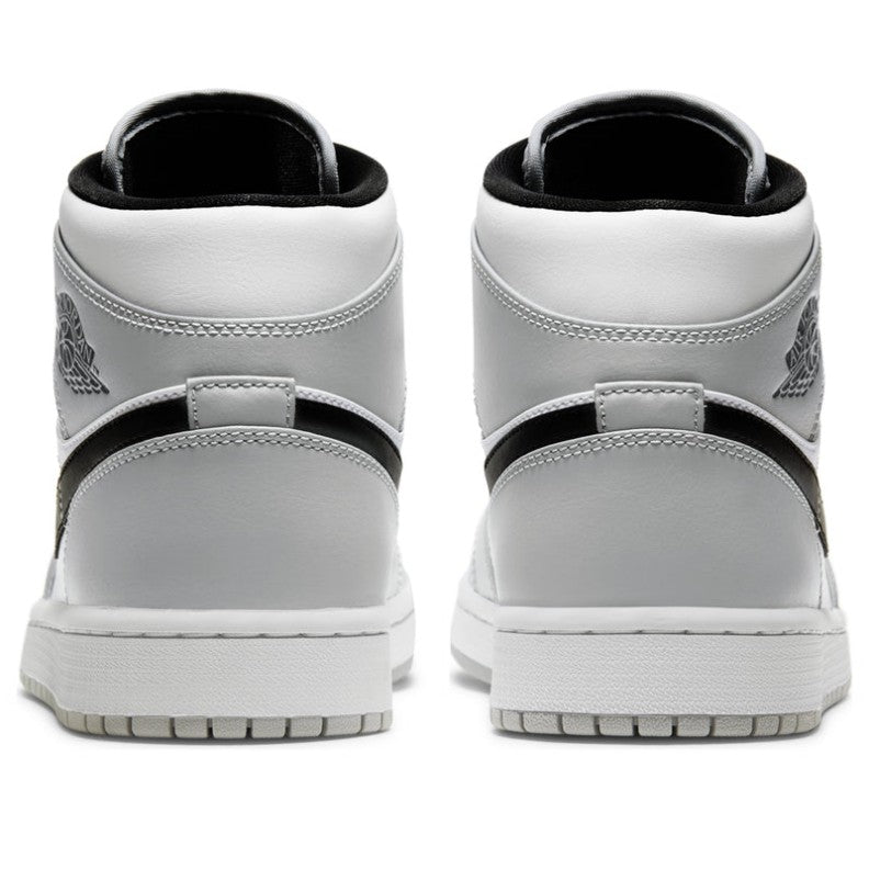 Air Jordan 1 Mid Smoke Grey Sneakers | 554724-092