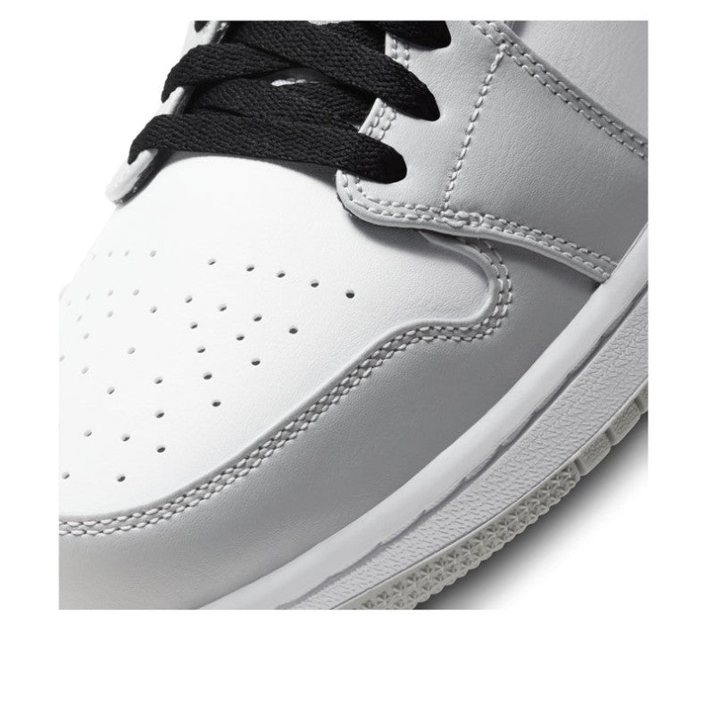 Air Jordan 1 Mid Smoke Grey Sneakers | 554724-092