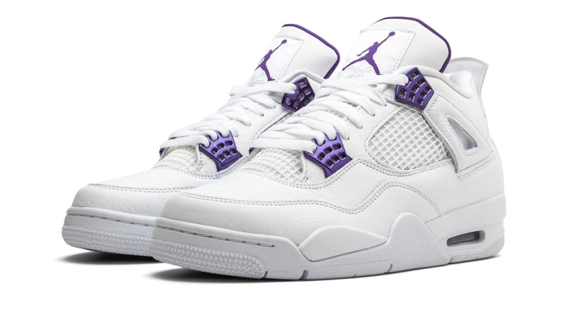 Air Jordan 4 Retro 'Metallic Pack - Purple' Men's & Women's Sneakers