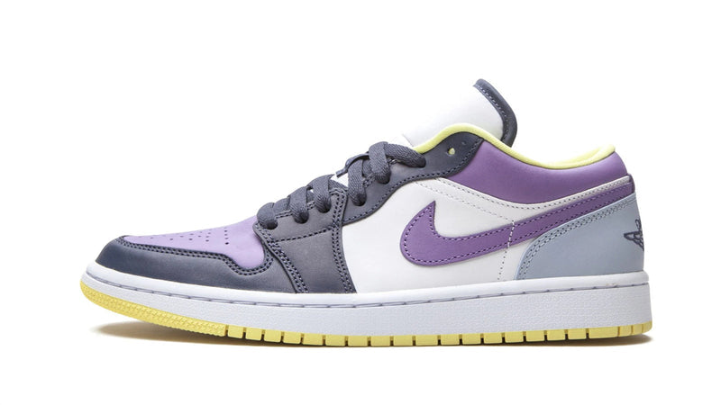 Air Jordan 1 Low SE WMNS 'Mismatched' – Purple & Magenta Asymmetric AJ1 Low Built to Break the Rules