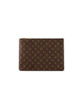 Louis Vuitton Key Pouch L’ Brown Monogram Canvas