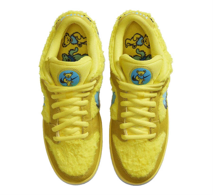 Grateful Dead X Nike SB Dunk Low Yellow Bear CJ5378-700