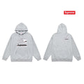 Supreme × The North Face Metallic Logo Hoodie – Grey
