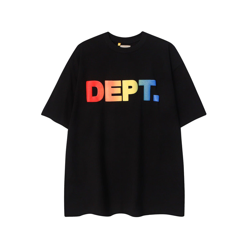 Gallery Dept T Shirts round Neck Short Sleeve T-shirt Pure Cotton