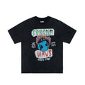 Gallery Dept T-shitrs Men's Retro Graffiti Printing Short Sleeve