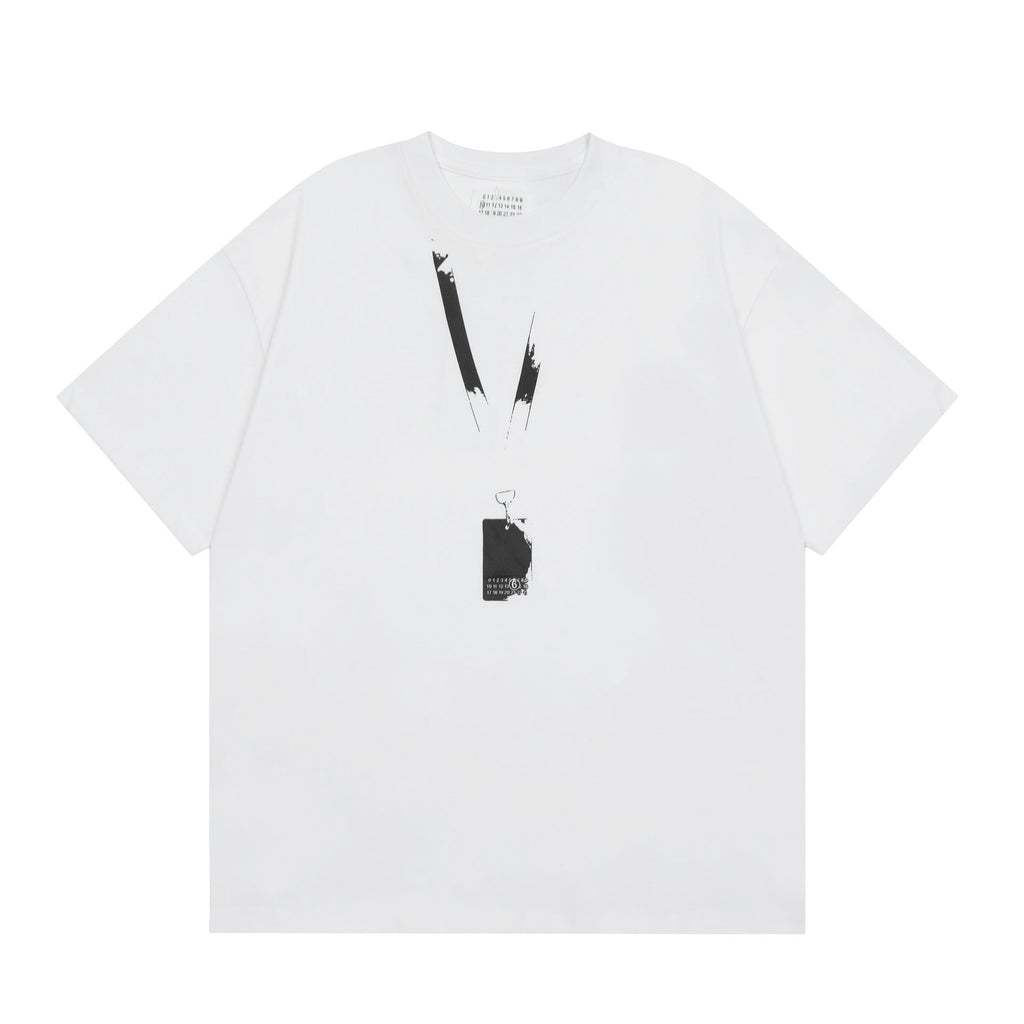 Maison Margiela T-shirt Crew Neck Loose Short Sleeve T-shirt