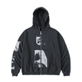 ERD 24SS Madonna Zip-Up Hoodie — Washed Black