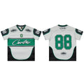 Corteiz Number 88 Athletic Jersey T-Shirt - White/Green/Black