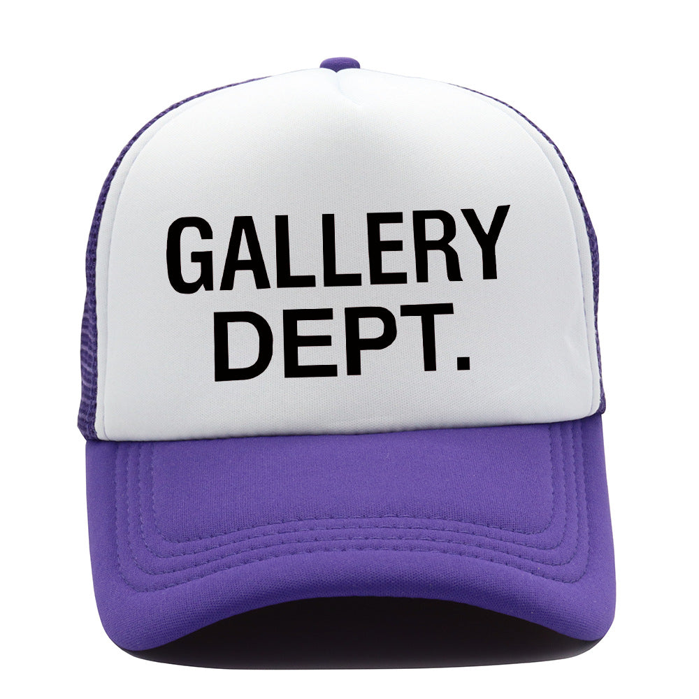 GALLERY DEPT Hat printed alphabet baseball cap casual sunshade cap GALLERY DEPT