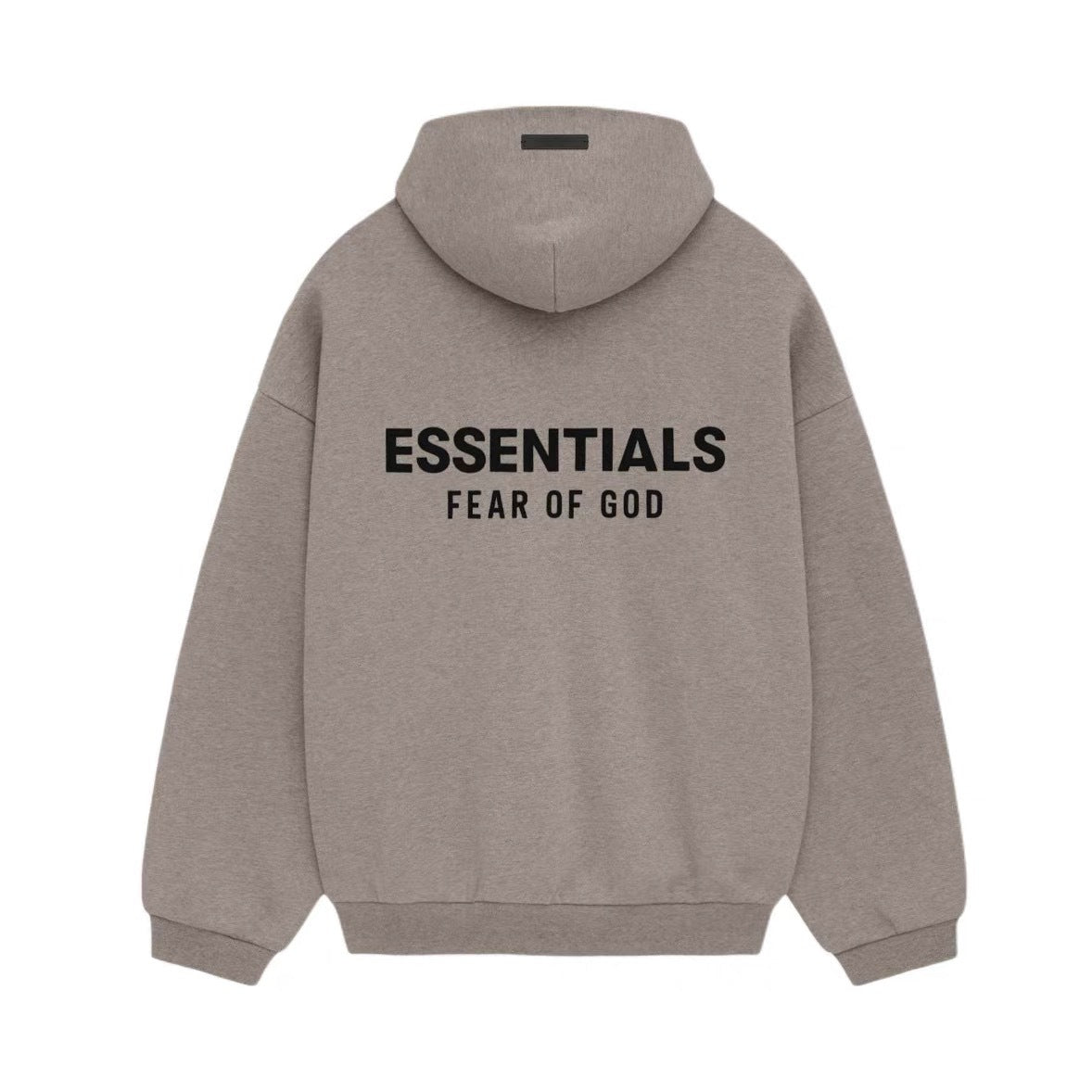 Fear of God Essentials Silicone Letter Graphic Pullover Hoodie