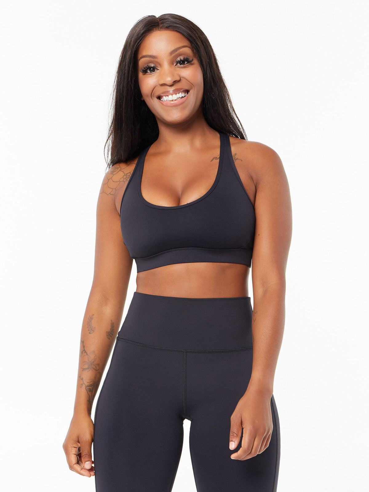 DOUBLE PIN TUCK BRA