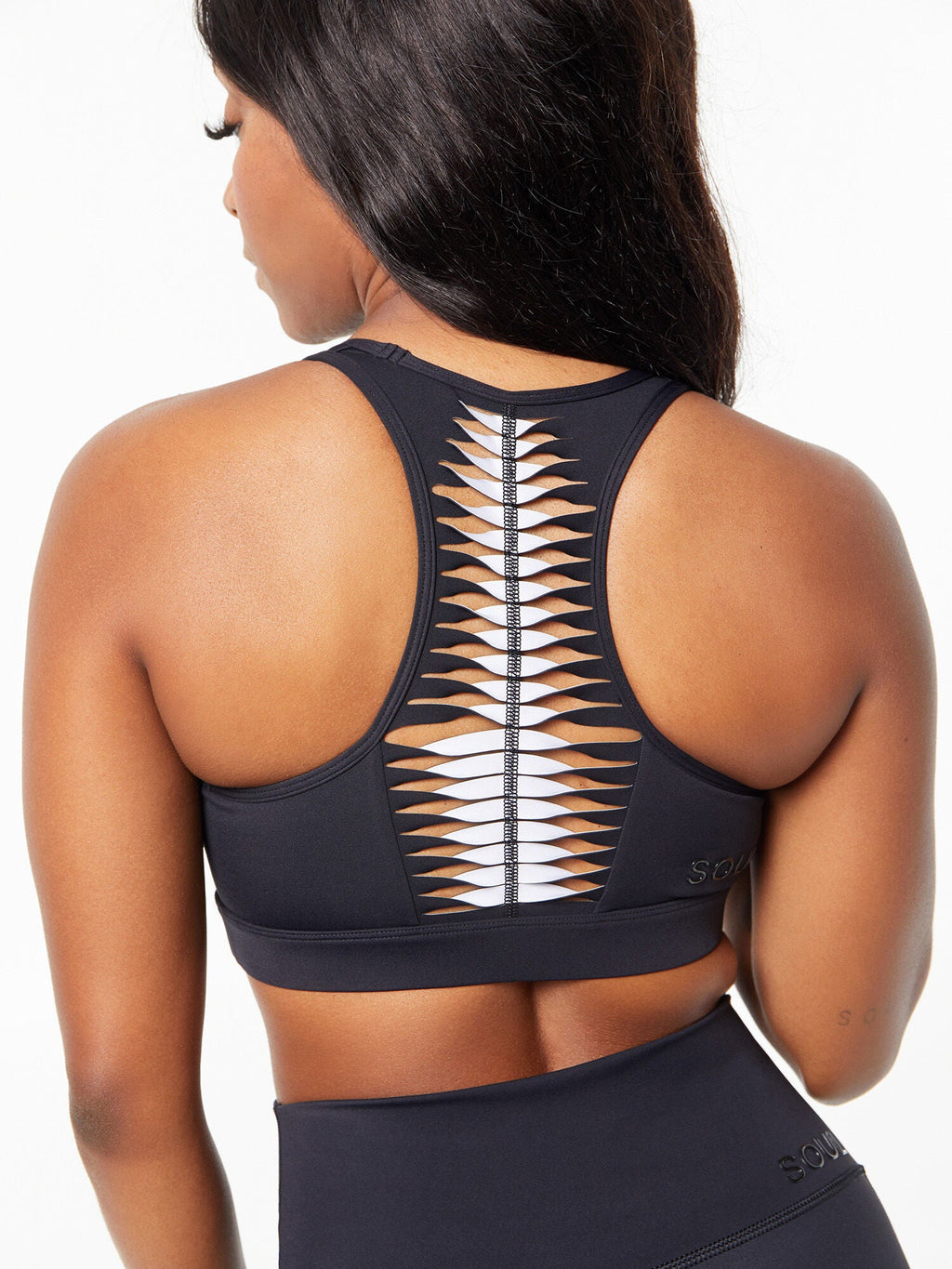 DOUBLE PIN TUCK BRA