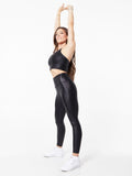 LEATHER EFFECT LONGLINE PODIUM