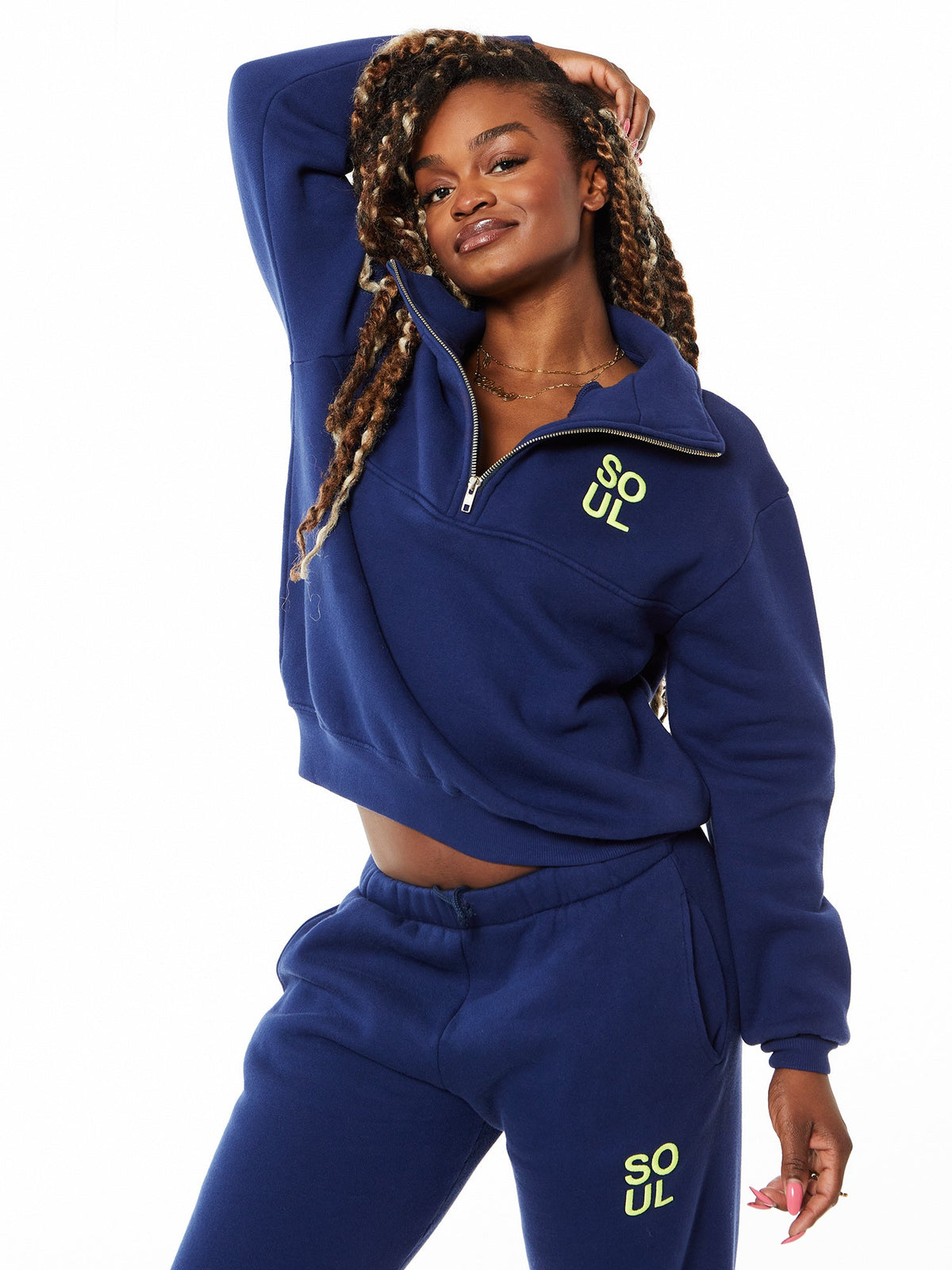 Katie Call Letter 1/4 Zip