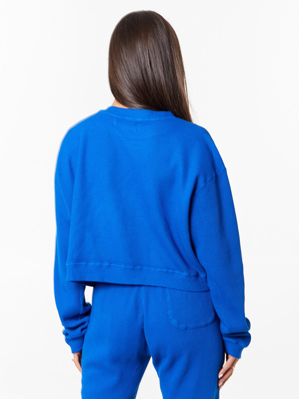 EMILY THERMAL HENLEY BLUE
