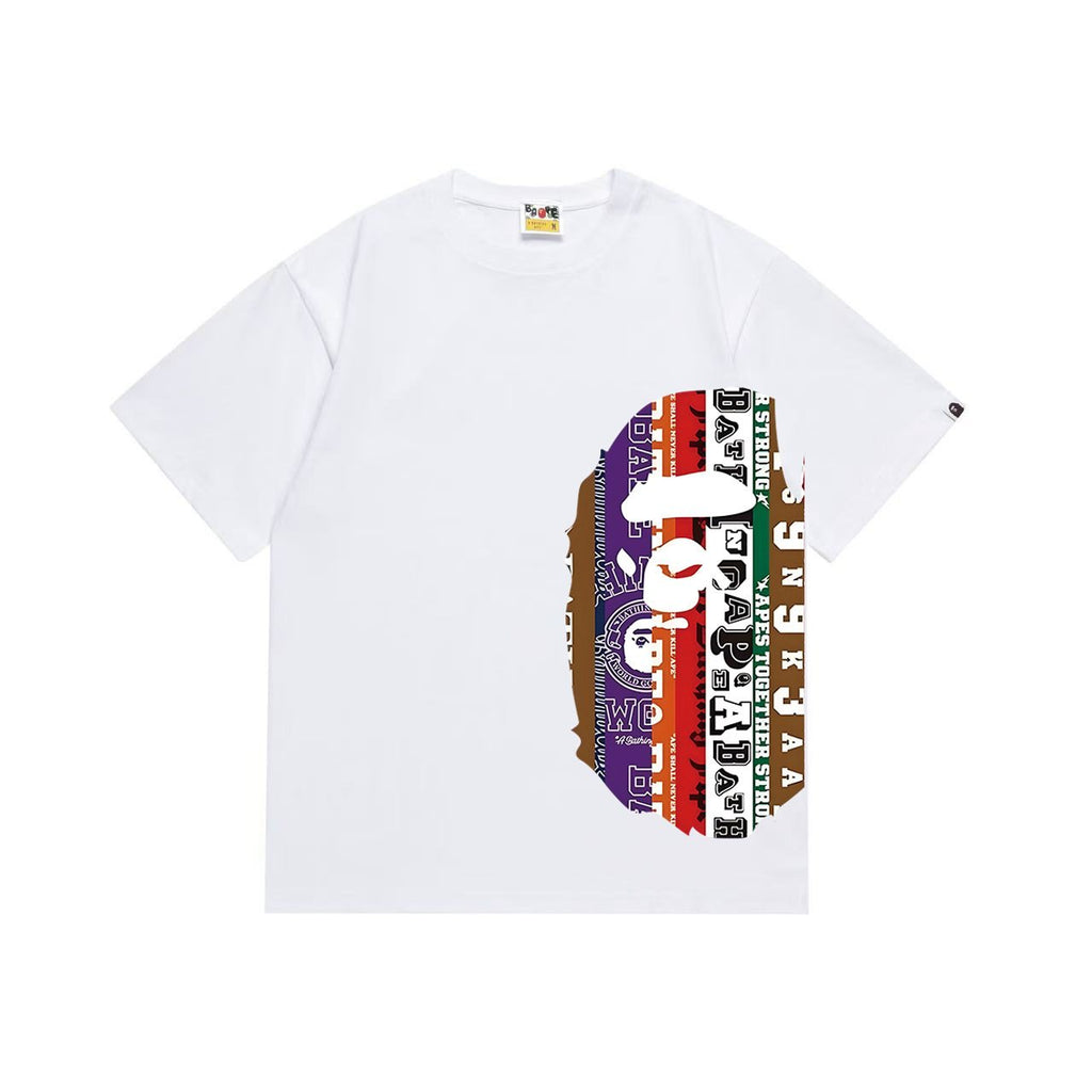 BAPE Patchwork Graphic Short-Sleeve T-Shirt
