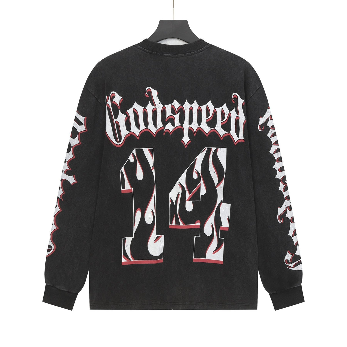 Godspeed Baseball Graphic Long-Sleeve T-Shirt