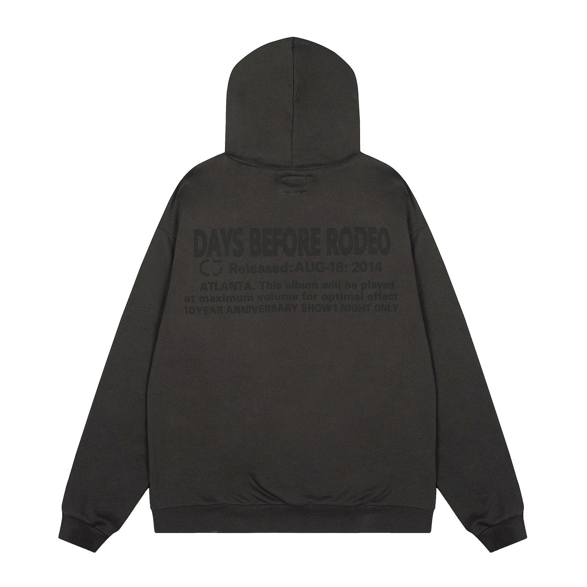 Sp5der Black Graphic Hoodie