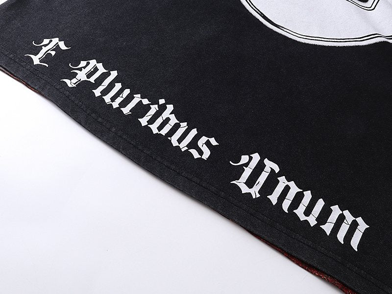 Godspeed E Pluribus Unum Washed Black Long-Sleeve T-Shirt
