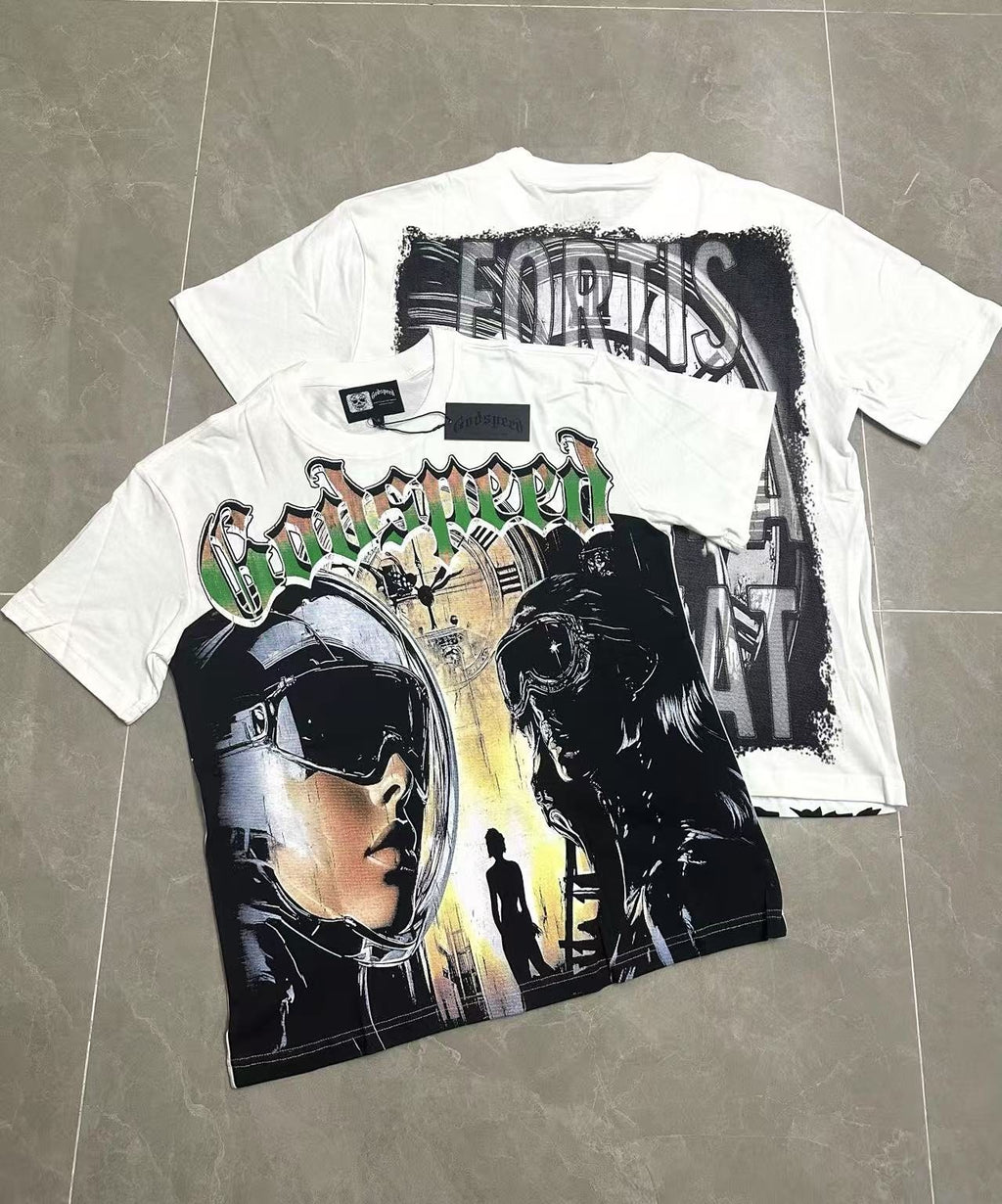Godspeed Fortis Fortuna Graphic T-Shirt