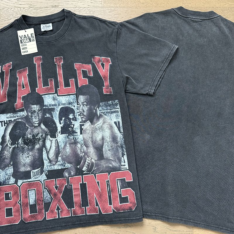 VALE USA Boxing Graphic T-Shirt