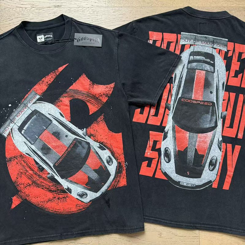 Godspeed Race Car Graphic Short-Sleeve T-Shirt