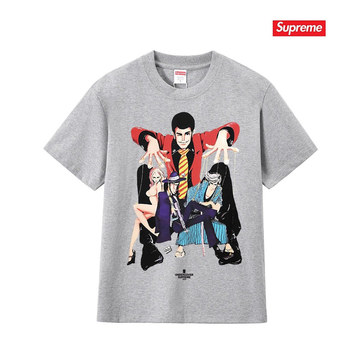 Supreme Anime Character Graphic T-Shirt