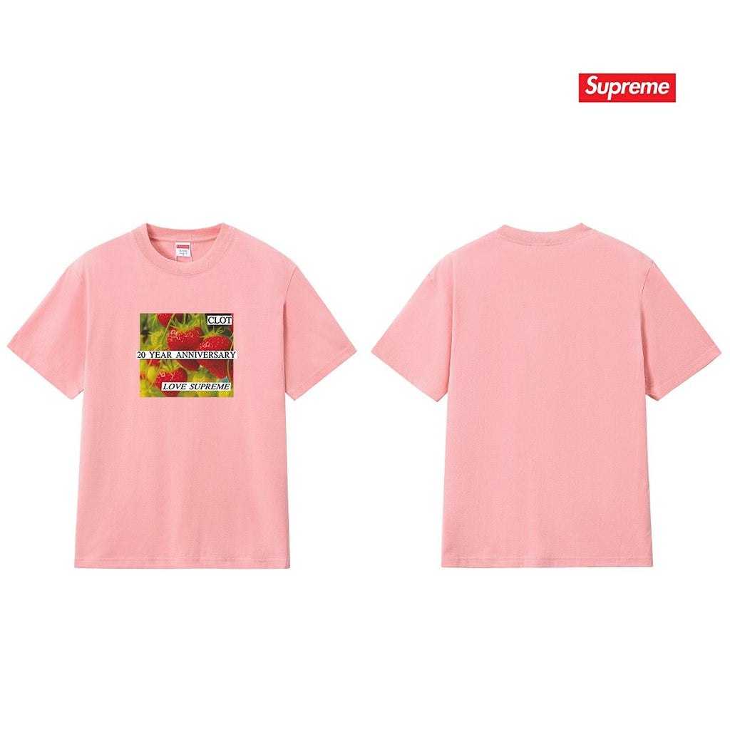 Supreme Floral Anniversary Graphic T-Shirt