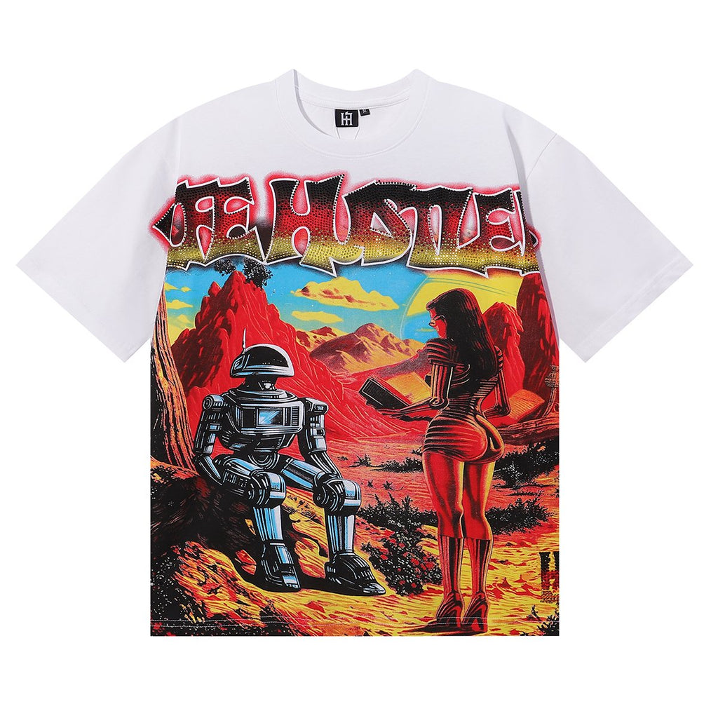Life Hustlere Angel Graphic T-Shirt