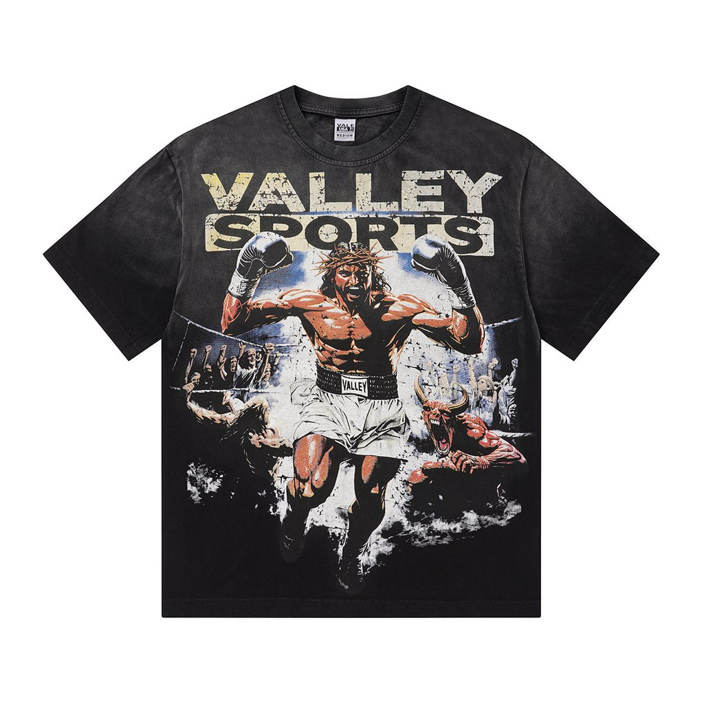 VALLEY Boxing Before Death Graphic T-Shirt
