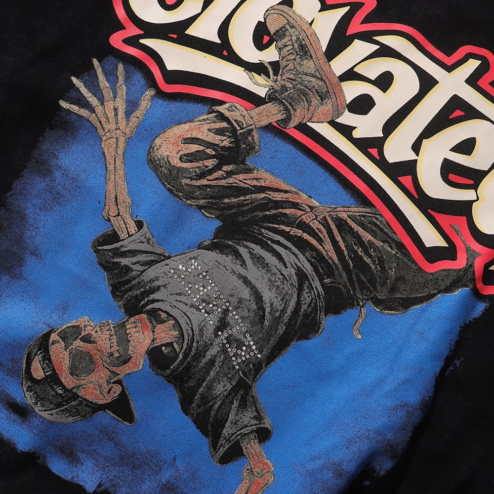 KLEEP Rise & Rebel Skeleton Graphic T-Shirt
