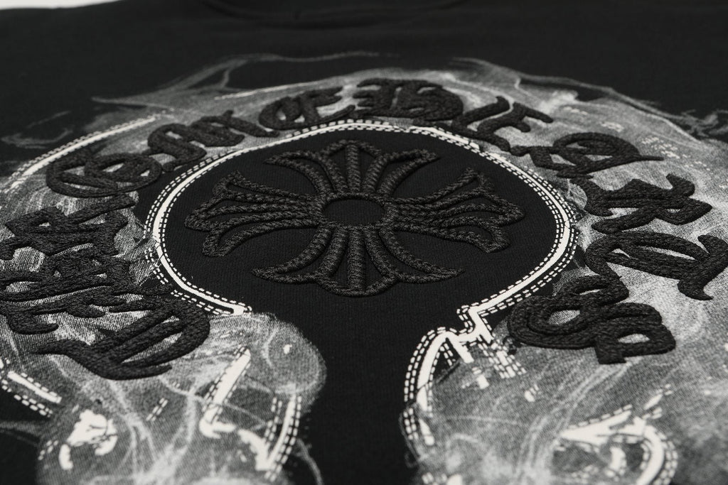 Chrome Hearts Cross Graphic Crewneck Sweatshirt
