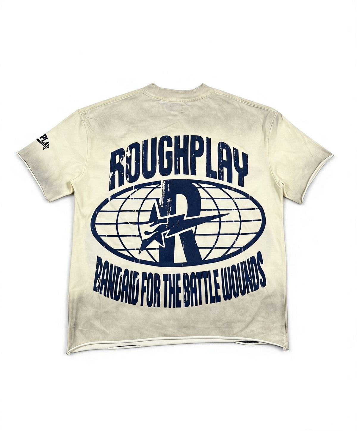 Rough Play Washed Front & Back Graphic T-Shirt