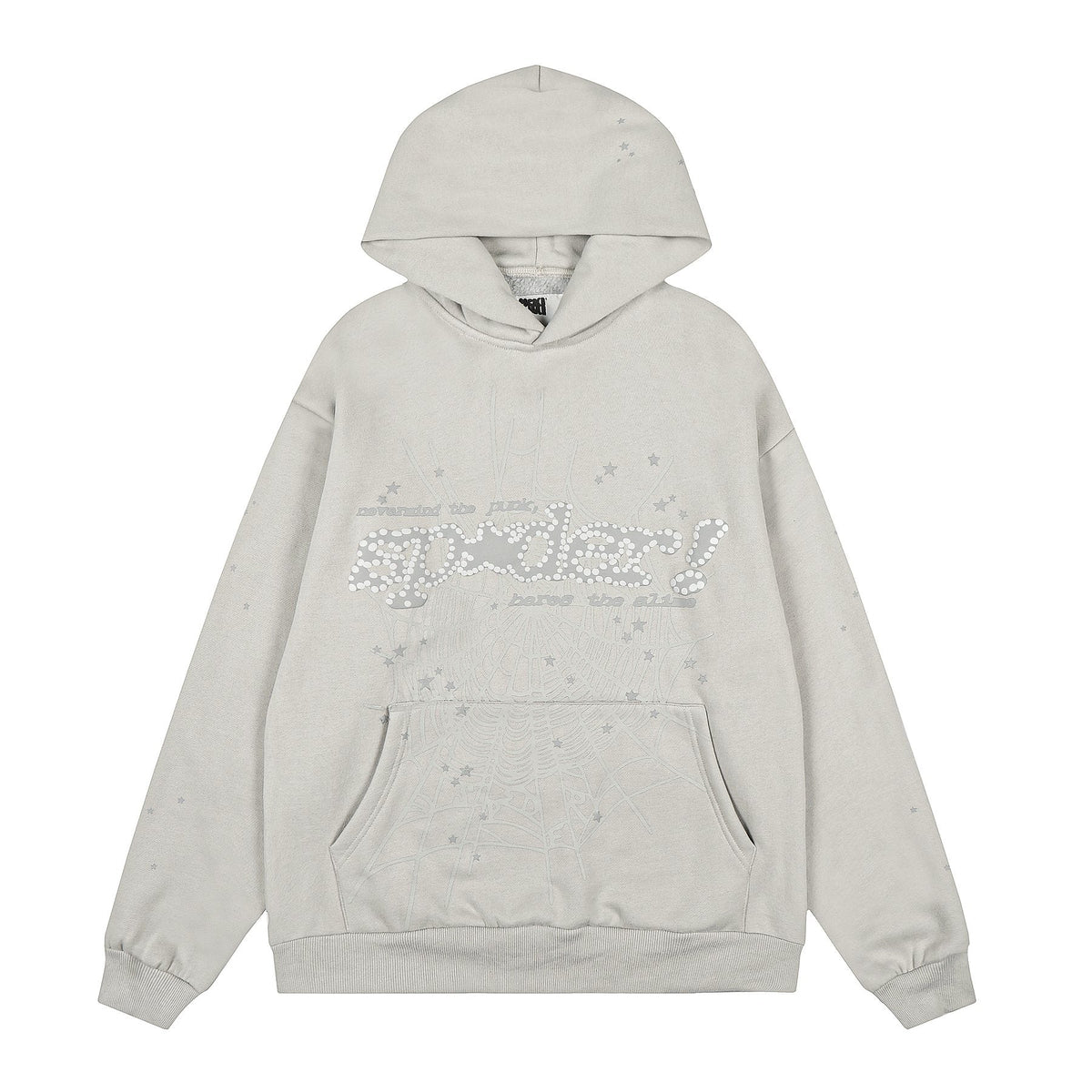 Sp5der Rhinestone Star Hoodie & Sweatpants Set