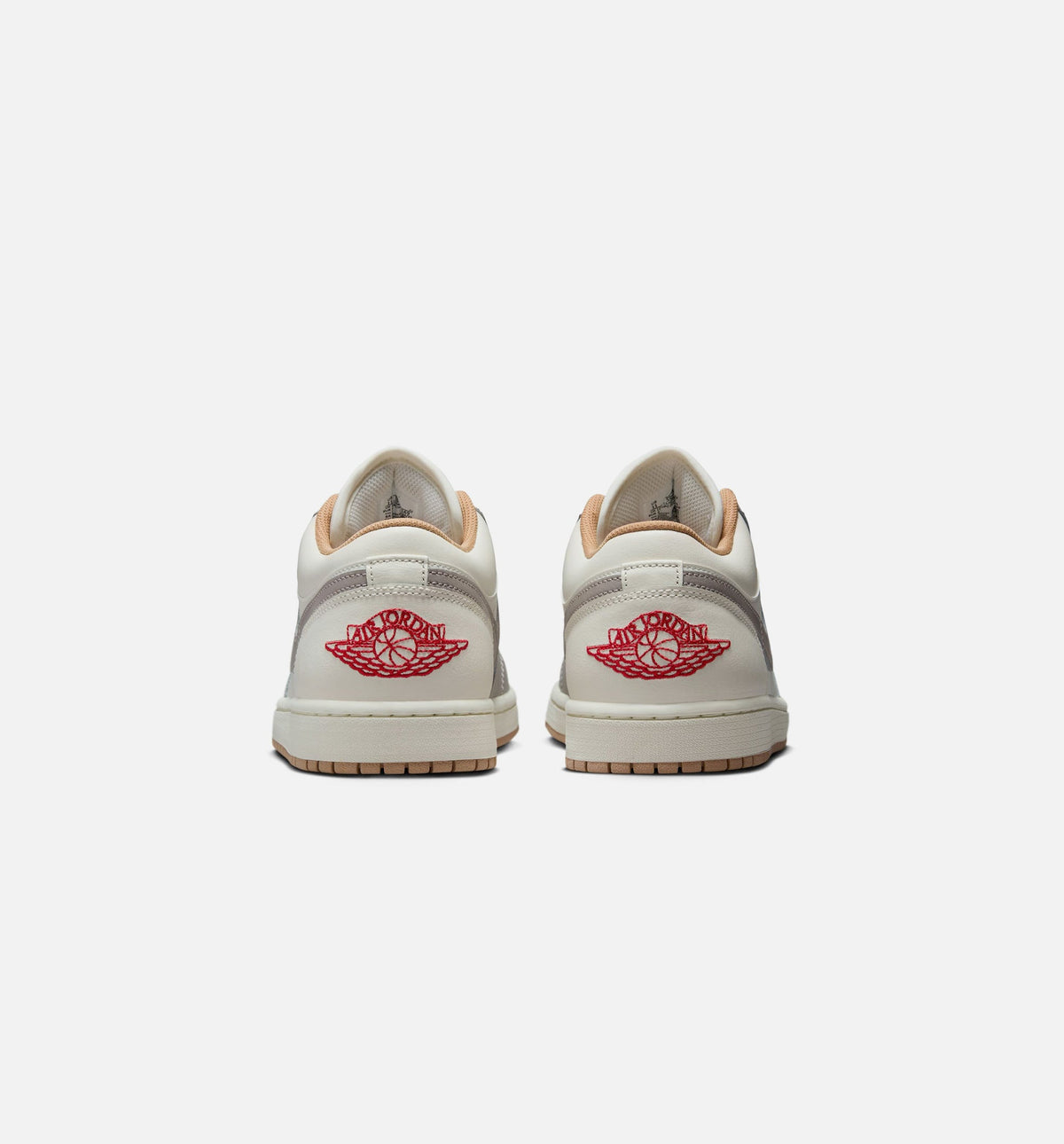 Air Jordan 1 Low | Men's Lifestyle Shoe | Sail/Fire Red/College Grey/Hemp