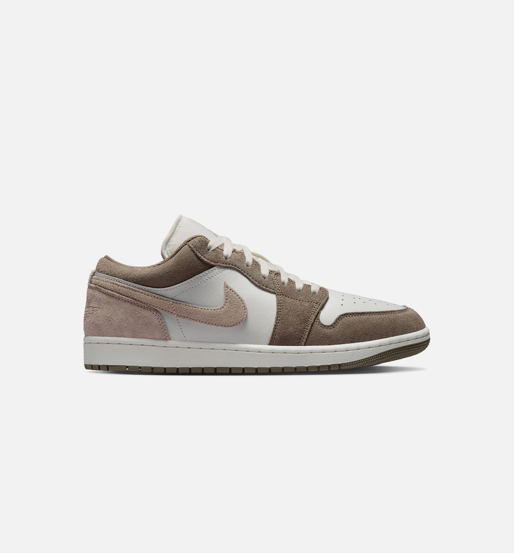 Air Jordan 1 Low Men's Lifestyle Shoes - Olive Grey/Enigma Stone/Summit White