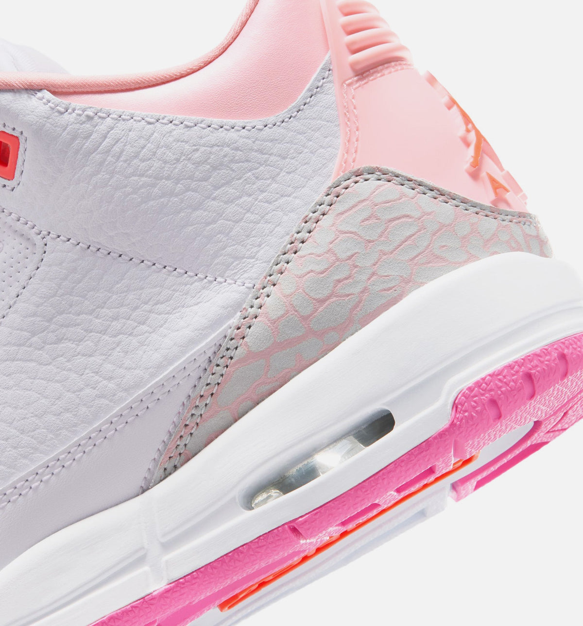 Air Jordan 3 Retro Spring Flowers | Grade School Lifestyle Shoe | Pearl Pink/Pink Bloom/Pink Glaze/Hyper Crimson