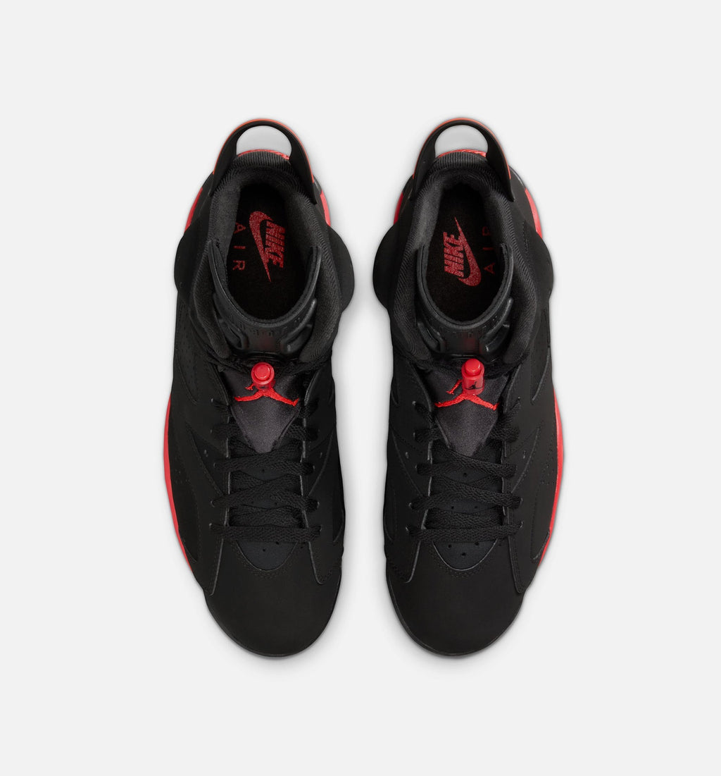 Air Jordan 6 Retro Infrared Salesman – Men's Lifestyle Shoe | Black/Light Crimson