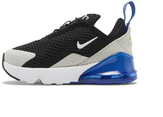 Toddler's Nike Air Max 270 Black/White-Game Royal (DD1646 050)