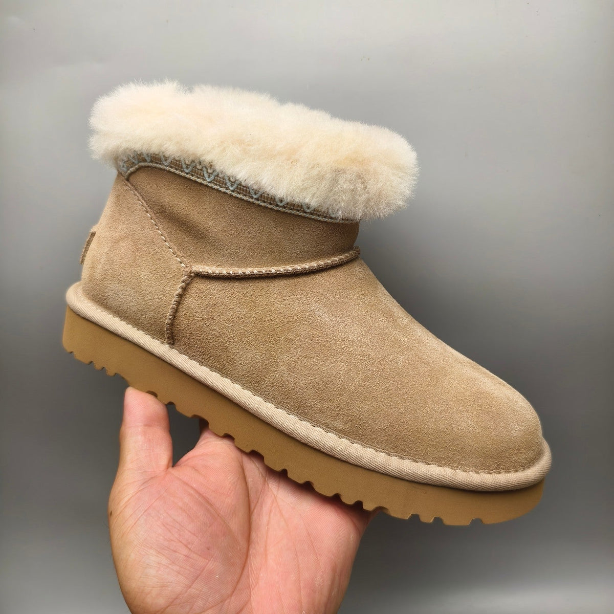 Sand Ethnic Style Low-Top Casual Sneakers — New Arrival | In Stock