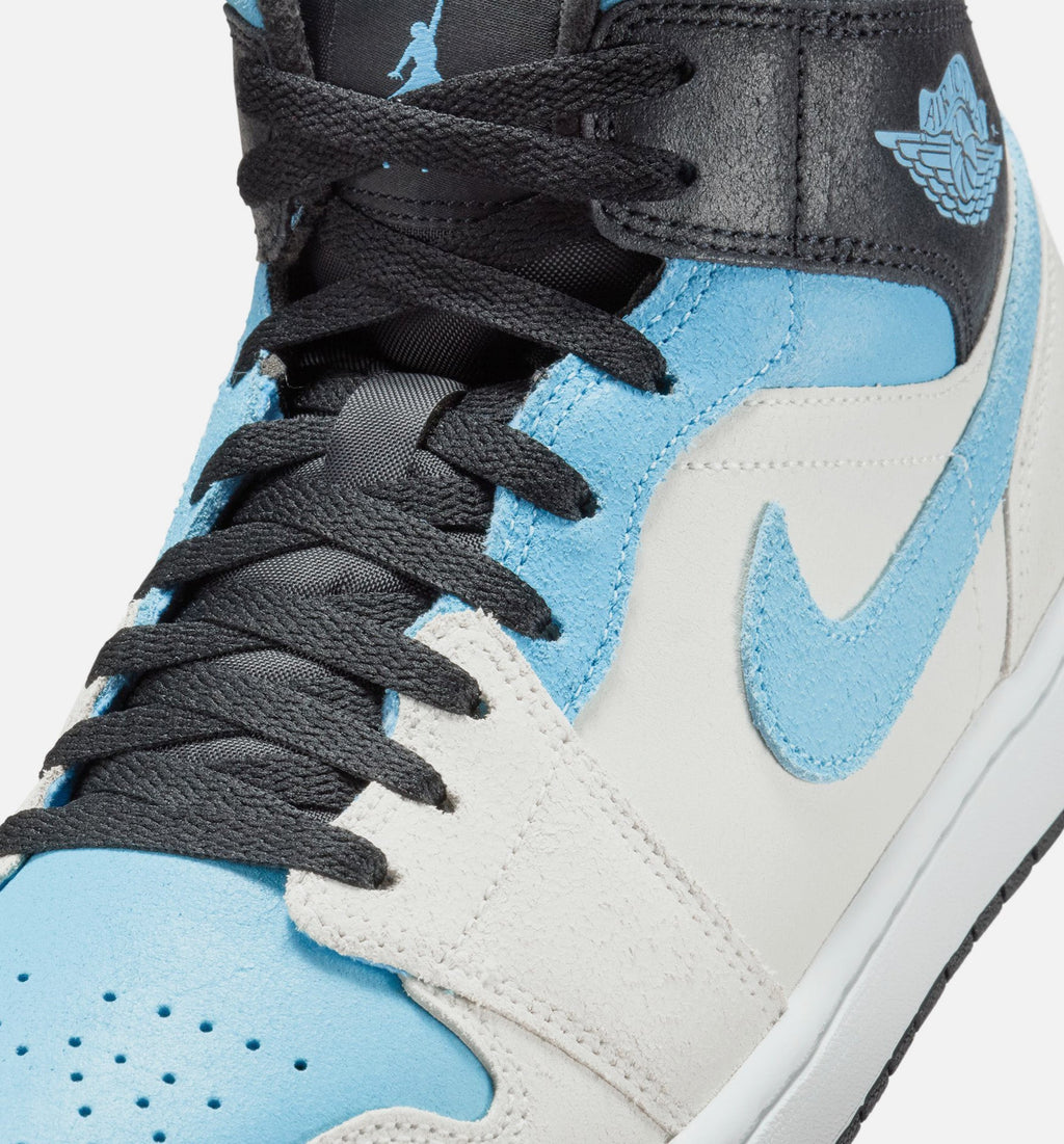 Air Jordan 1 Mid SE – Men's Lifestyle Shoe in Summit White/Blue Chill/Black