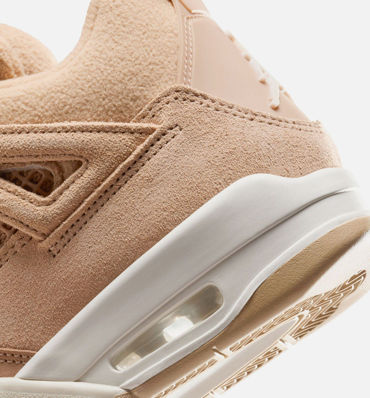 Air Jordan 4 Retro Cozy Girl Women's Lifestyle Shoes - Hemp/Light Wood Brown