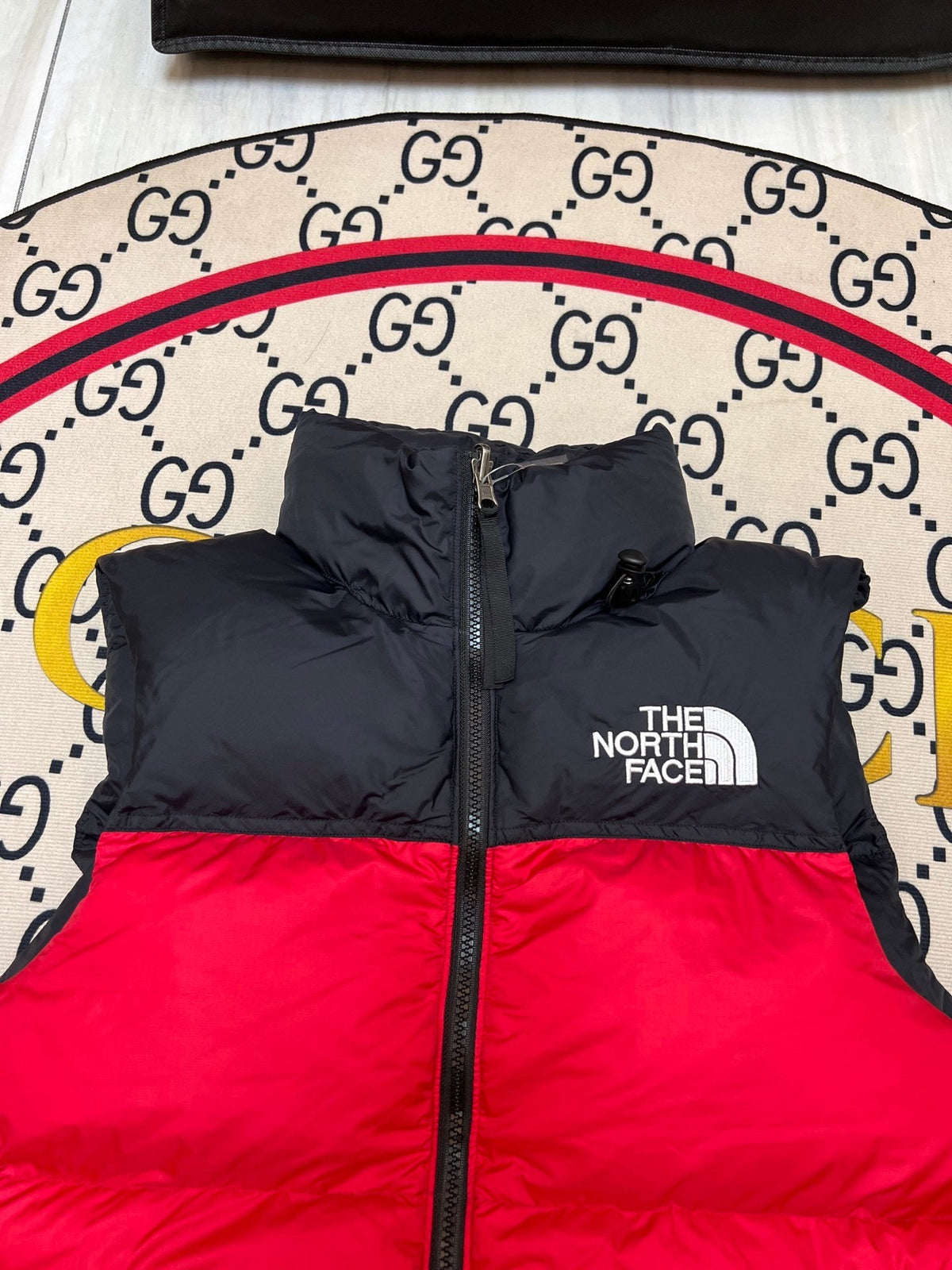 The North Face Red/Black 1996 Retro Nuptse Down Vest