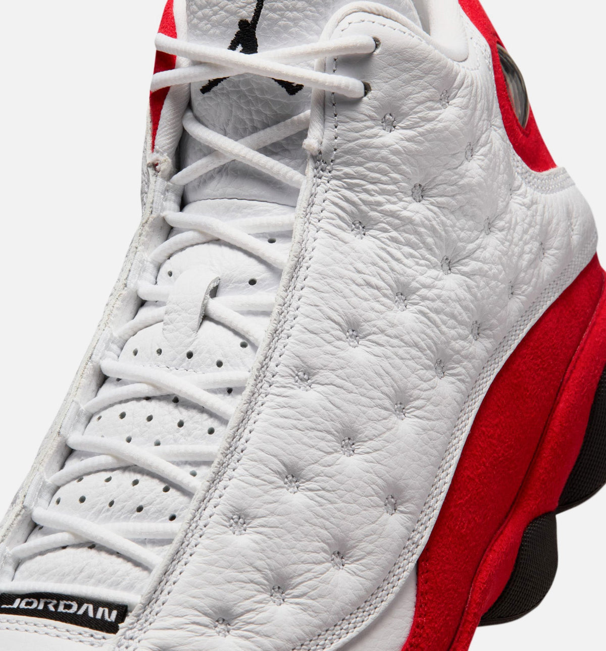 Air Jordan 13 Retro White & University Red Men's Lifestyle Shoes - White/Black/True Red