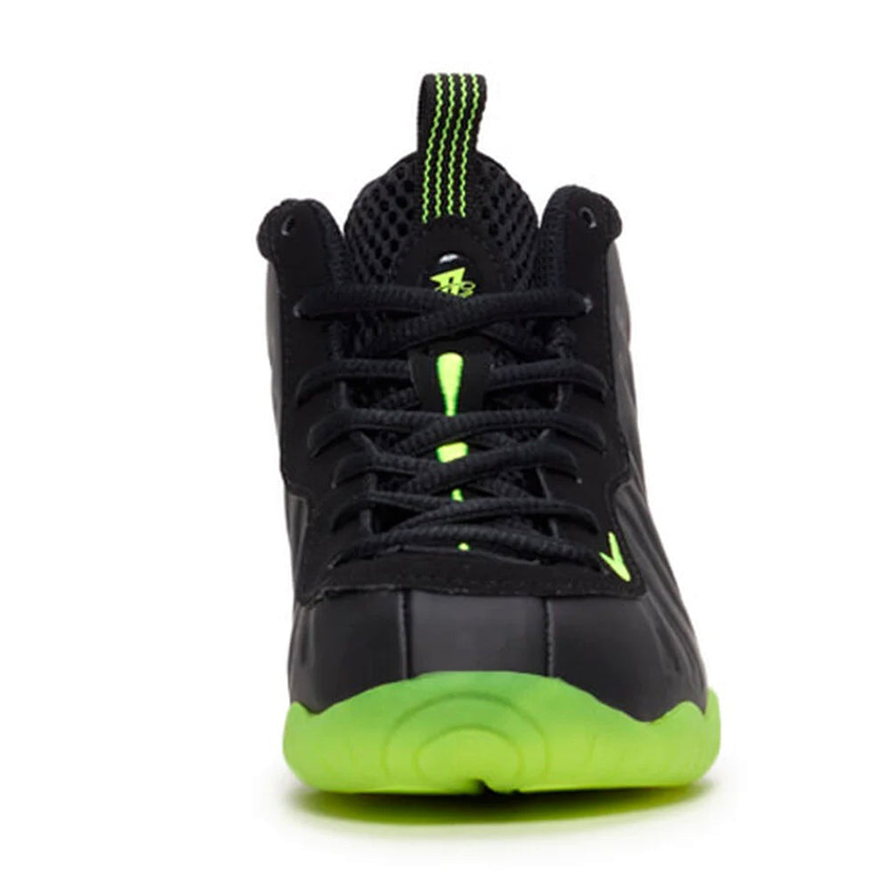 Little Kid's Nike Little Posite One Black/Volt (HF0978 001)
