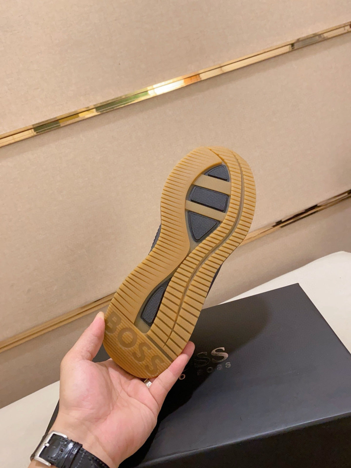 Boss Latest Casual Fly-Knit Sneakers