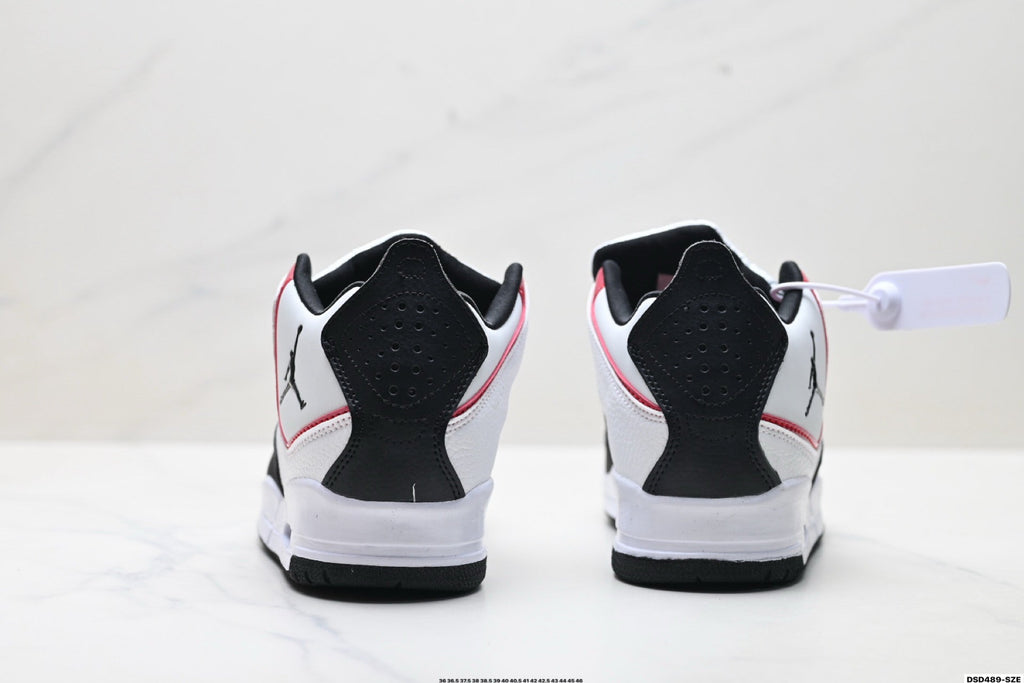 Jordan Legacy 312 High White Black Fire Red Sneakers