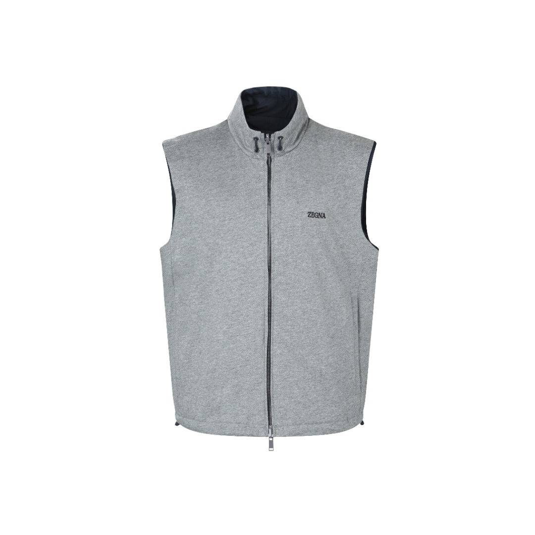 Zegna Microfiber Reversible Brezza Vest