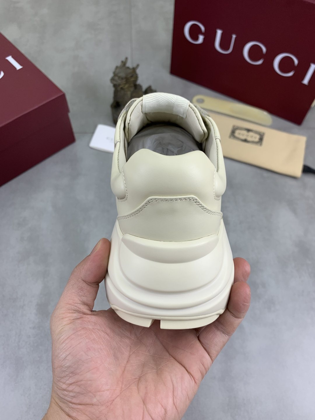 Gucci Tiger Graphic Chunky Sneakers